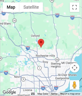 Map to 4954 North Adams Oakland Twp, MI 48306