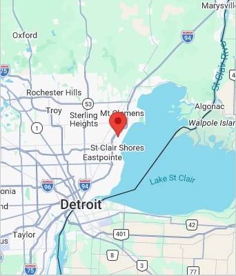 Map to 31350 Harper Avenue St Clair Shores, MI 48082