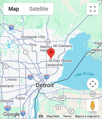Map to 13730 Twelve Mile Rd Warren, MI 48088