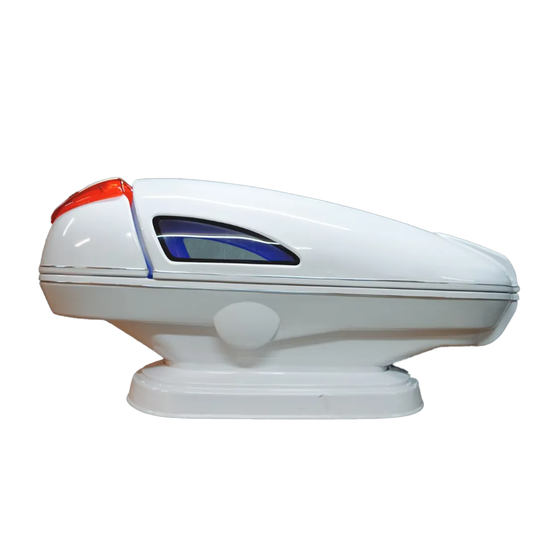 Tranquility Slim Pod at Chili Peppers Tanning & Wellness for holistic relaxation and therapy